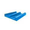 Lar Plastics Llc PLASTIC PALLET, Extra duty 48"x40" (Euro Size) 3 runners Open Deck EXTRA DUTY US.M3.O